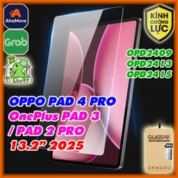[Ảnh Thật] Kính CL MTB OPPO PAD 4 PRO- OnePlus 2 PRO/ PAD 3 13.2" 2025 Cường Lực 2.5D-9H-0.26mm 1