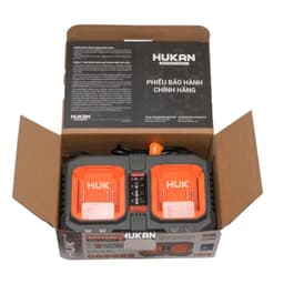 [4.0A] Sạc đôi nhanh HUKAN G3-HUK40X2, Công suất 4.0A, Có quạt tản nhiệt, Sạc pin chân phổ thông 8