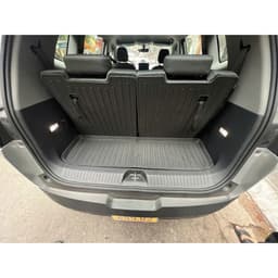 Lót cốp ô tô + lót lưng ghế xe Vinfast Limo Green/ MPV7 chất liệu nhựa dẻo ko mùi- 3 tấm 2