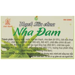 Thạch sữa chua nha đam Đức Hạnh túi lưới 700g 3