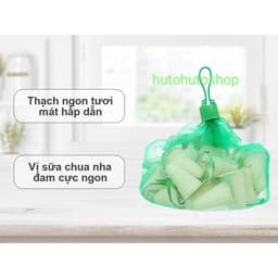 Thạch sữa chua nha đam Đức Hạnh túi lưới 700g 8