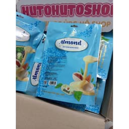 Kẹo Kem Hạnh Nhân Almond Đức Hạnh 255g – Kẹo Sữa Kem Hạnh Nhân Thơm Béo, Giòn Bùi, Ăn Vặt Ngon 6