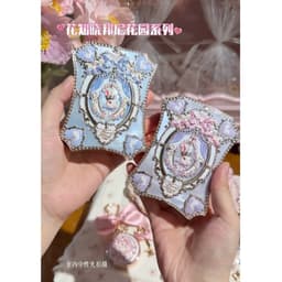 [ HỎA TỐC] FLOWER KNOWS – BẢNG PHẤN MẮT 6 Ô BST BUNNY GARDEN 2