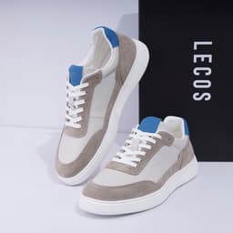 [4-25/9 TẶNG QUÀ TRUNG THU 599K] Giày Sneaker Nam LECOS LG17 Da Bò Thật Thoáng Khí Lót Êm Chống Mỏi 3