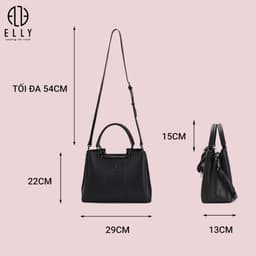 Túi xách cao cấp ELLY HTX369 túi đeo chéo đeo vai xách tay công sở thời trang cao c+C1+C11 4