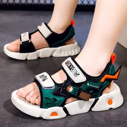 Giày Sandal Trẻ Em 4-15 Tuổi Cao Cấp – Êm Nhẹ, Chắc Chân chống trơn chống nước . ST7 2