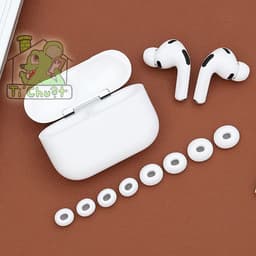[AP PRO 3] Núm Silicone Tai Nghe Thay Thế Như ZIN cho AP AirPods PRO Gen 3 Nút Cao Su Có Lưới Chống Bụi/ Nước Cao Cấp 5