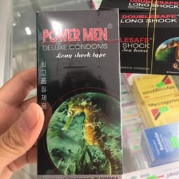 Bao Cao Su POWERMEN Longshock Cá Ngựa Xanh – Kéo Dài Thời Gian, Bôi Trơn Sẵn, Chính Hãng 5