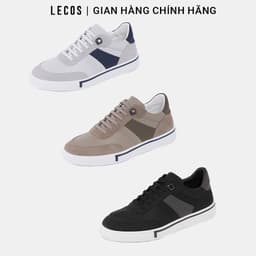 [4-25/9 TẶNG QUÀ TRUNG THU 599K] Giày Sneaker Nam LECOS LG29 Da Bò Thật May Viền Bền Đẹp Đế Ma Sát 2