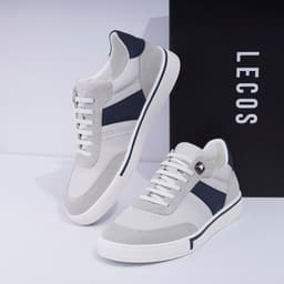 [4-25/9 TẶNG QUÀ TRUNG THU 599K] Giày Sneaker Nam LECOS LG29 Da Bò Thật May Viền Bền Đẹp Đế Ma Sát 4