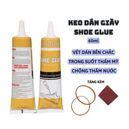 Keo dán giày, dép siêu dính dùng nhiệt trong suốt SHOES CARE không tổn thương da X5 1