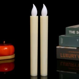 (1 Cặp) Nến Cây Điện Tử LED Dùng Pin AA Sáng Lâu (Đã Gồm Pin) 5
