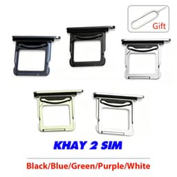 Khay Đựng Sim Thay Thế cho iPhone 17 6.3" bản 1 SIM/2 SIM Loại có Ron Chống Nước & Lẫy Giữ Sim như ZIN 3