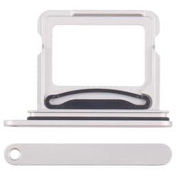 Khay Đựng Sim Thay Thế cho iPhone 17 6.3" bản 1 SIM/2 SIM Loại có Ron Chống Nước & Lẫy Giữ Sim như ZIN 9