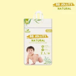 Bỉm BB Jollity Natural | nội địa Nhật chiết xuất từ thảo dược tự nhiên, mềm min, khử mùi, đủ size 1