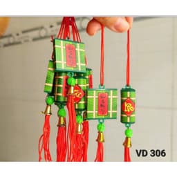 Combo 100 dây treo trang trí tết, khánh treo tết, liễn treo cây mai mẫu ngẫu nhiên 3