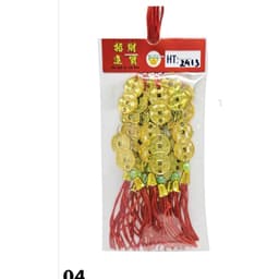 Combo 100 dây treo trang trí tết, khánh treo tết, liễn treo cây mai mẫu ngẫu nhiên 8