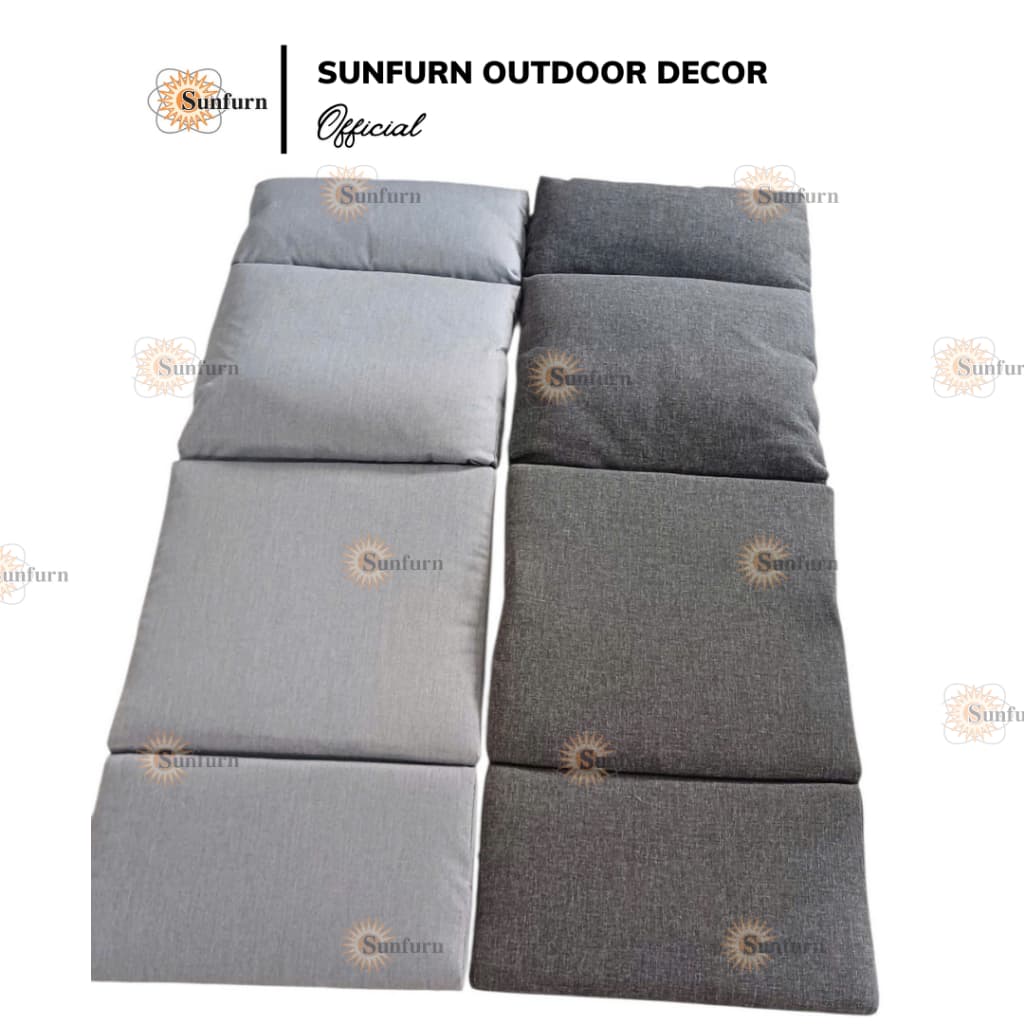Nệm Ghế Thư Giãn Sunfurn Lifestyle (154x54cm) - Vải Chống Cháy, Trượt Nước, Dày 10cm (Hàng Xuất Khẩu EU)