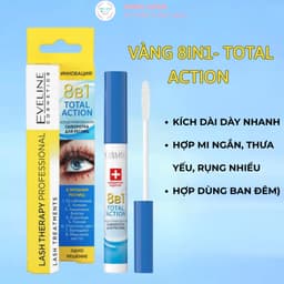 Tinh Chất Eveline Dưỡng Dài Dày Mi Total Action Lash Therapy Cây 10ml 4