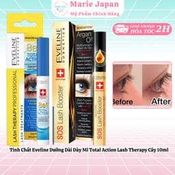 Tinh Chất Eveline Dưỡng Dài Dày Mi Total Action Lash Therapy Cây 10ml 1