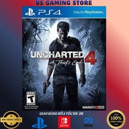 Đĩa Game Uncharted 4 A Thief's End ps4 1