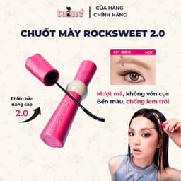 [ƯU ĐÃI MỞ BÁN] Mascara Chuốt Mày Eyebrow Tint Rock Sweet - Chải Không Lem, Chống Nước, Lên Đều Màu Tự Nhiên Bền Màu 2.0 1