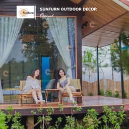 Ghế Cafe Gỗ Xếp Sunfurn A60 (Mây Tròn Đan Mới 100%) - Mẫu Hot Liên Tục Cháy Hàng (Bảo Hành 1 Đổi 1) 8
