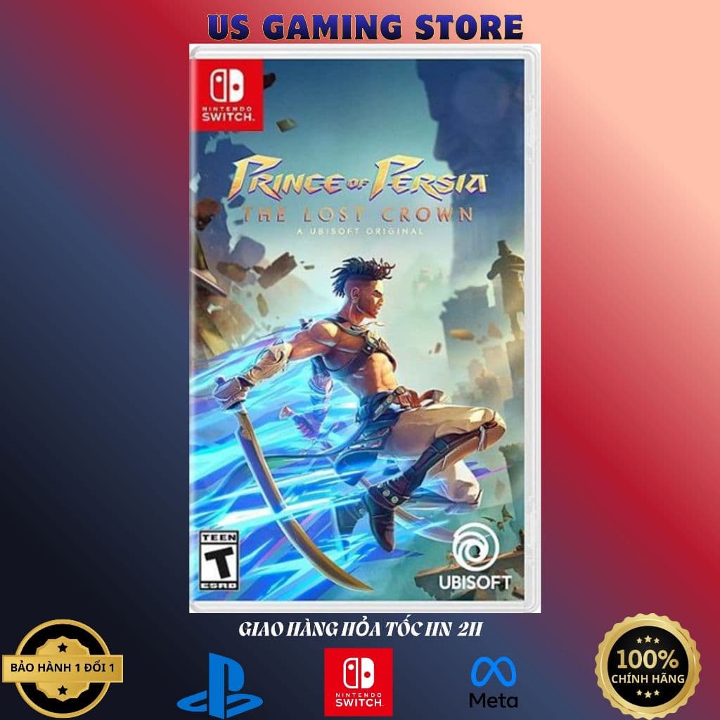 Đĩa Game Prince of Persia The Lost Crown Nintendo Switch