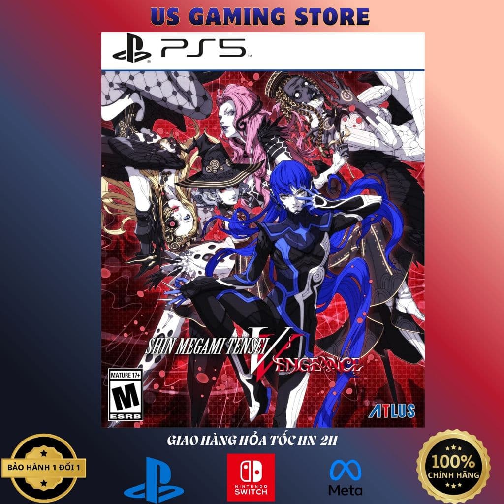 Đĩa chơi game Shin Megami Tensei V: Vengeance Steelbook Edition PS5