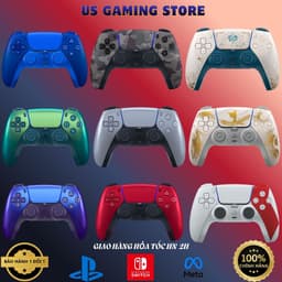 Tay Cầm PS5 - PlayStation 5 DualSense Wireless Controller ( Tặng núm bọc tay cầm) 1