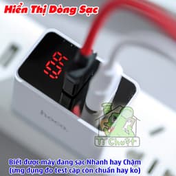 [FULLBOX] Sạc 2 cổng USB-A Max 5A HOCO DM-C2 Chính Hãng có Màn Hình LED Đo Test Dòng Áp Sạc 2 Máy Cùng Lúc 4