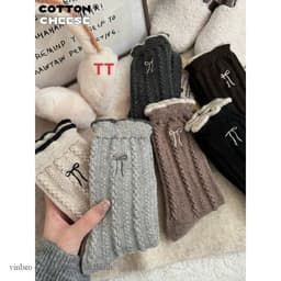 Tất Thu Đông, Sét 10 Đôi Tất Cotton Ren 2 Lớp VINBEO 5