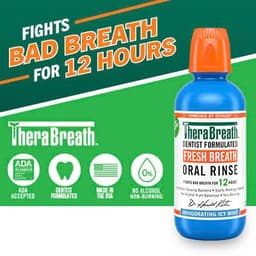 Nước Súc Miệng Vị Bạc Hà Diệt Khuẩn Gây Hôi Miệng TheraBreath Mỹ 473ml 3