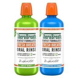Nước Súc Miệng Vị Bạc Hà Diệt Khuẩn Gây Hôi Miệng TheraBreath Mỹ 473ml 2