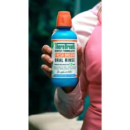 Nước Súc Miệng Vị Bạc Hà Diệt Khuẩn Gây Hôi Miệng TheraBreath Mỹ 473ml 7