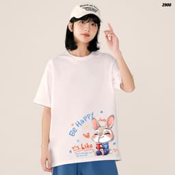 Áo Thun HY KORÉ Judy Drink Water 2900 Form Rộng Localbrand Oversize Unisex Vải Cotton 75% Nam Nữ Mặc Đẹp 2