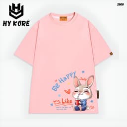 Áo Thun HY KORÉ Judy Drink Water 2900 Form Rộng Localbrand Oversize Unisex Vải Cotton 75% Nam Nữ Mặc Đẹp 4