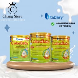 Sữa công thức Colosbaby Gold Thanh Nhạt đủ số 0Y, 1Y và 2Y cho bé 8