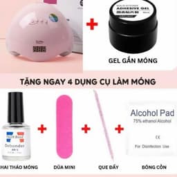 Combo Máy Gắn Nail Box Mini Tại Nhà Mua 1 Tặng 5 siêu tiện lợi, sử dụng dễ dàng nhanh gọn 1