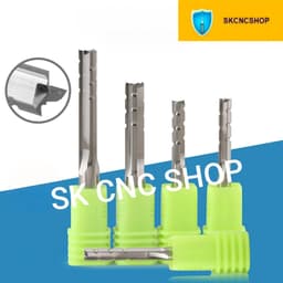Mũi phay CNC 3 cạnh có rãnh thoát phôi - SK CNC SHOP 2
