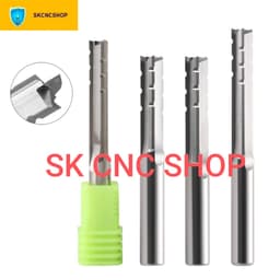 Mũi phay CNC 3 cạnh có rãnh thoát phôi - SK CNC SHOP 1