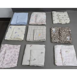 Ga Gối 3 món cotton dệt Chất liệu mềm mịn,thoáng mát sợi vải mượt, thấm hút tốt, giặt lên vẫn mềm 6