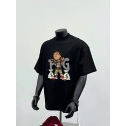 Áo Thun Nam Nữ in Hình Vải Cotton 2c Dày Dặn Đứng Form 7
