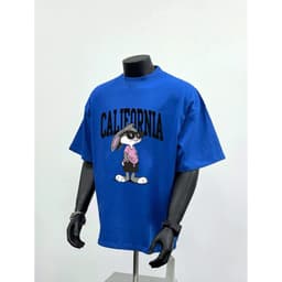 Áo Thun Nam Nữ in Hình Vải Cotton 2c Dày Dặn Đứng Form 9