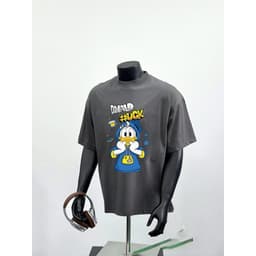 Áo Thun Nam Nữ in Hình Vải Cotton 2c Dày Dặn Đứng Form 8