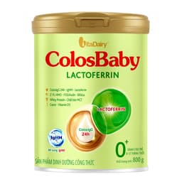 [CHÍNH HÃNG] Sữa Colosbaby Lactoferin đủ số 0+1+2+ 800gr Vitadairy hỗ trợ tiêu hóa đề kháng 8