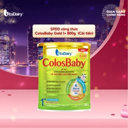 Sữa công thức Colosbaby Gold Thanh Nhạt đủ số 0Y, 1Y và 2Y cho bé 6