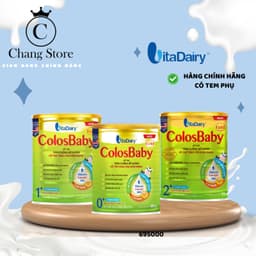 Sữa công thức Colosbaby Gold Thanh Nhạt đủ số 0Y, 1Y và 2Y cho bé 5