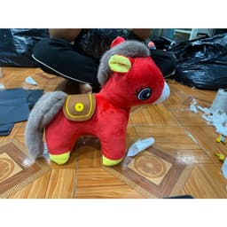 Ngựa Pony gấu nhồi bông may mắn Quà tặng 2026 nhà MIU GẤU XINH 9