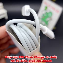 [ZIN Bóc Máy] Cáp Sạc Nhanh 8.5A Flash Charge 90W VIVO / iQOO USB Type-C Chính Hãng 3